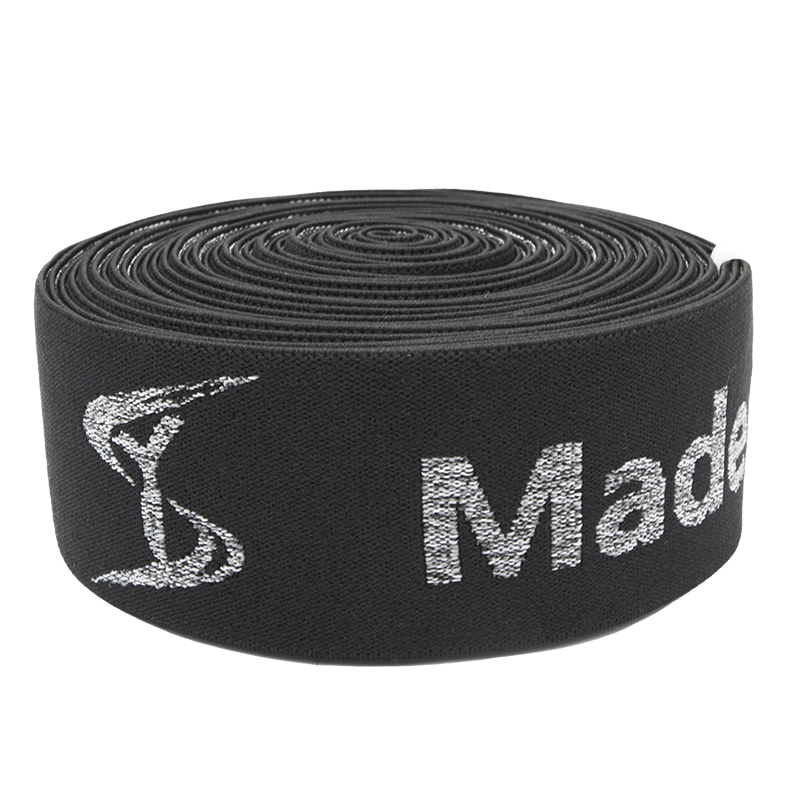 Soft high-strength clothing custom jacquard elastic webbing for underwear/headband/sportswear