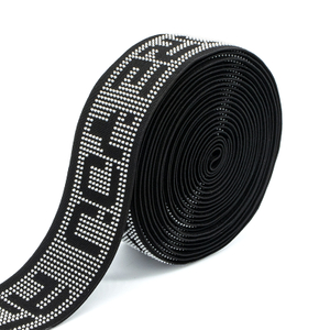 New design silicone logo dot elastic band underwear waist garment