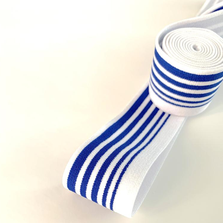 Good quality stripe elastic for Clothes stripe elastic band